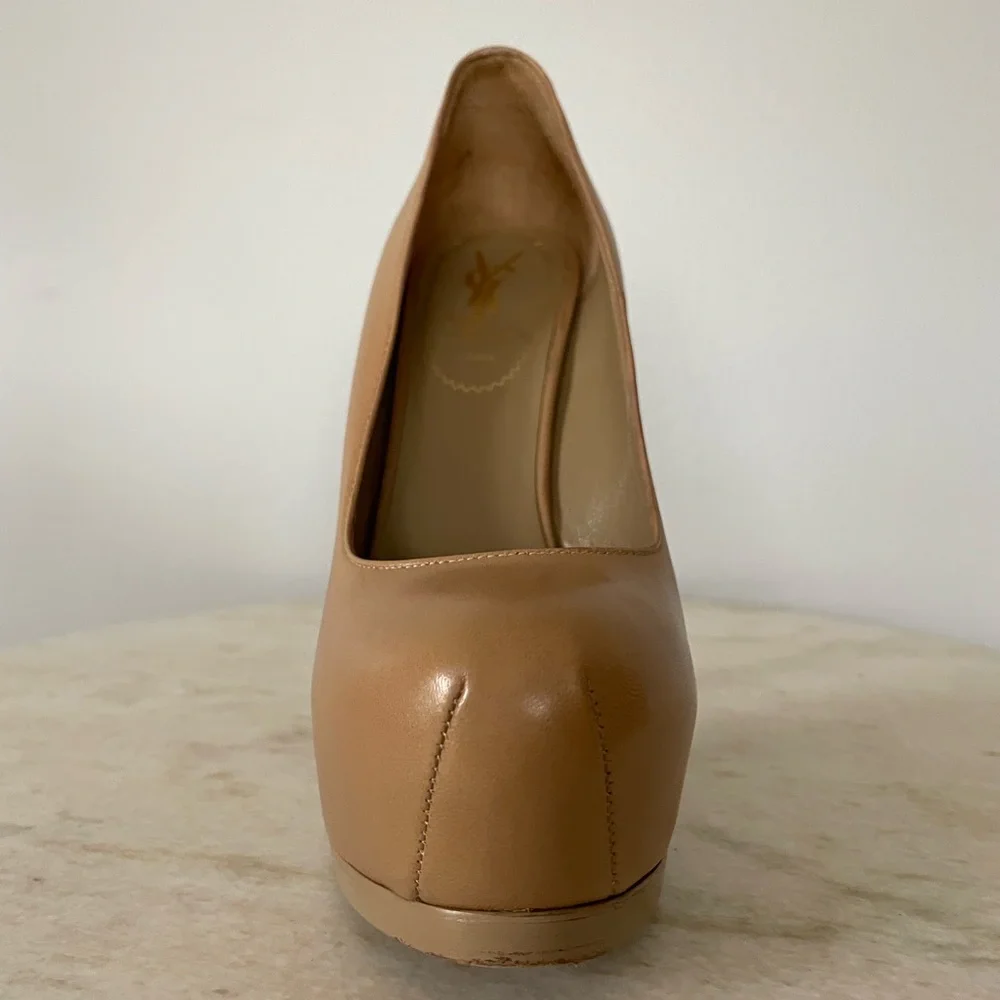 YSL Tribtoo 105 Pump, Nude, Size 36.5 *AUTHENTIC* - Picture 5 of 14
